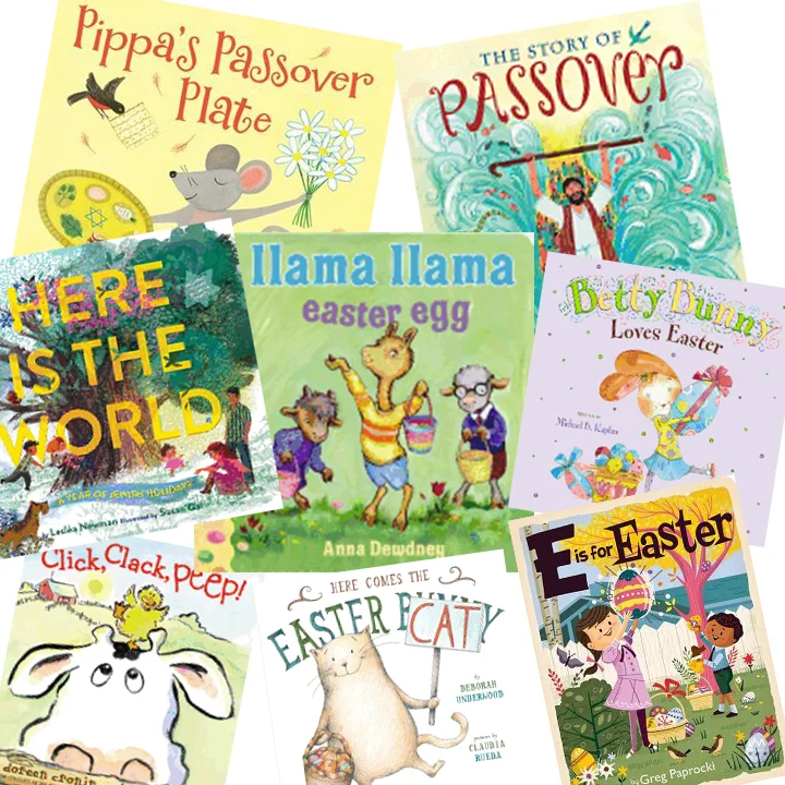 Kids' Passover and Easter Book Recommendations