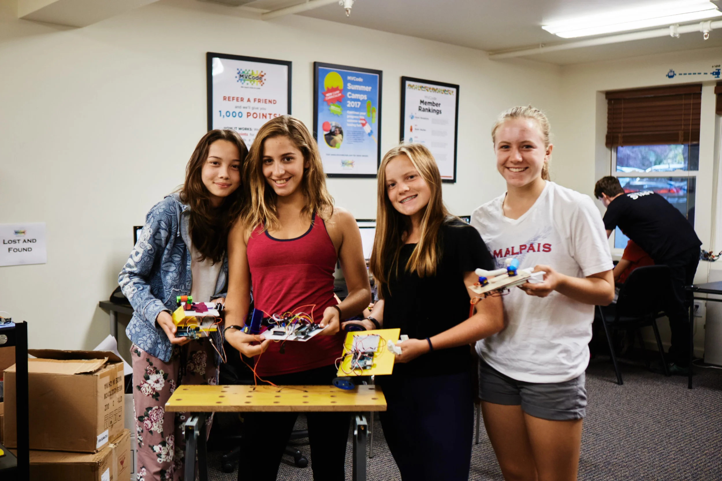 The instructors were friendy and organized. 