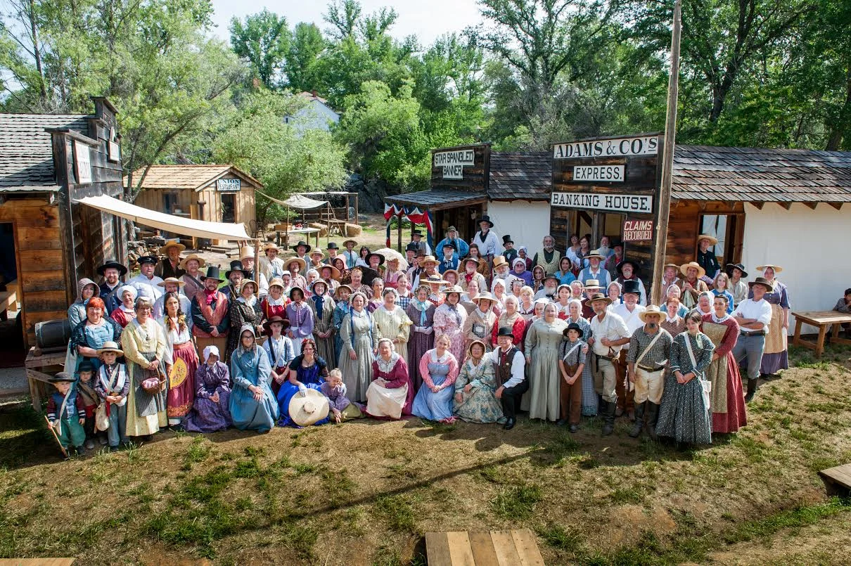 Annual Reenactment of an 1852 Gold Rush Tent Town