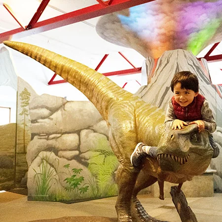 Dino Days of Summer at The Bay Area Discovery museum