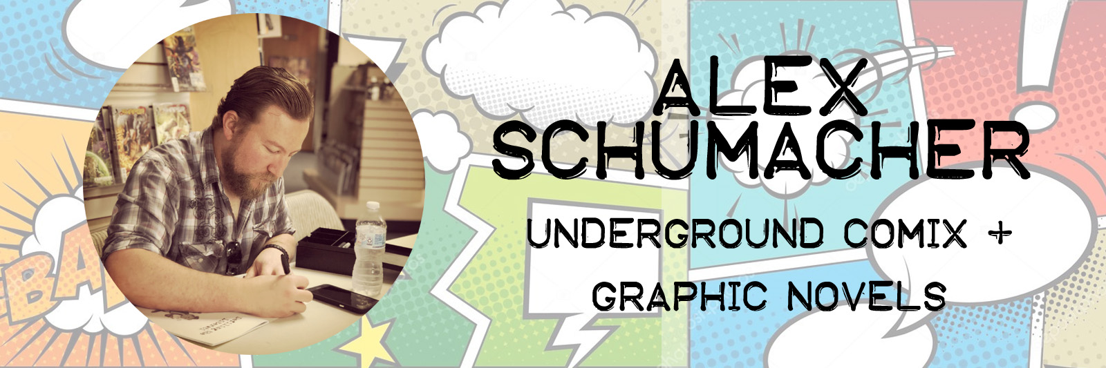 Marin Comics Fest presents Alex Schumacher
