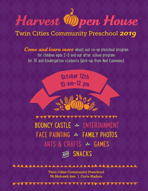 Harvest Open House