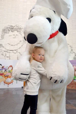 Thanksgiving Feast with Snoopy