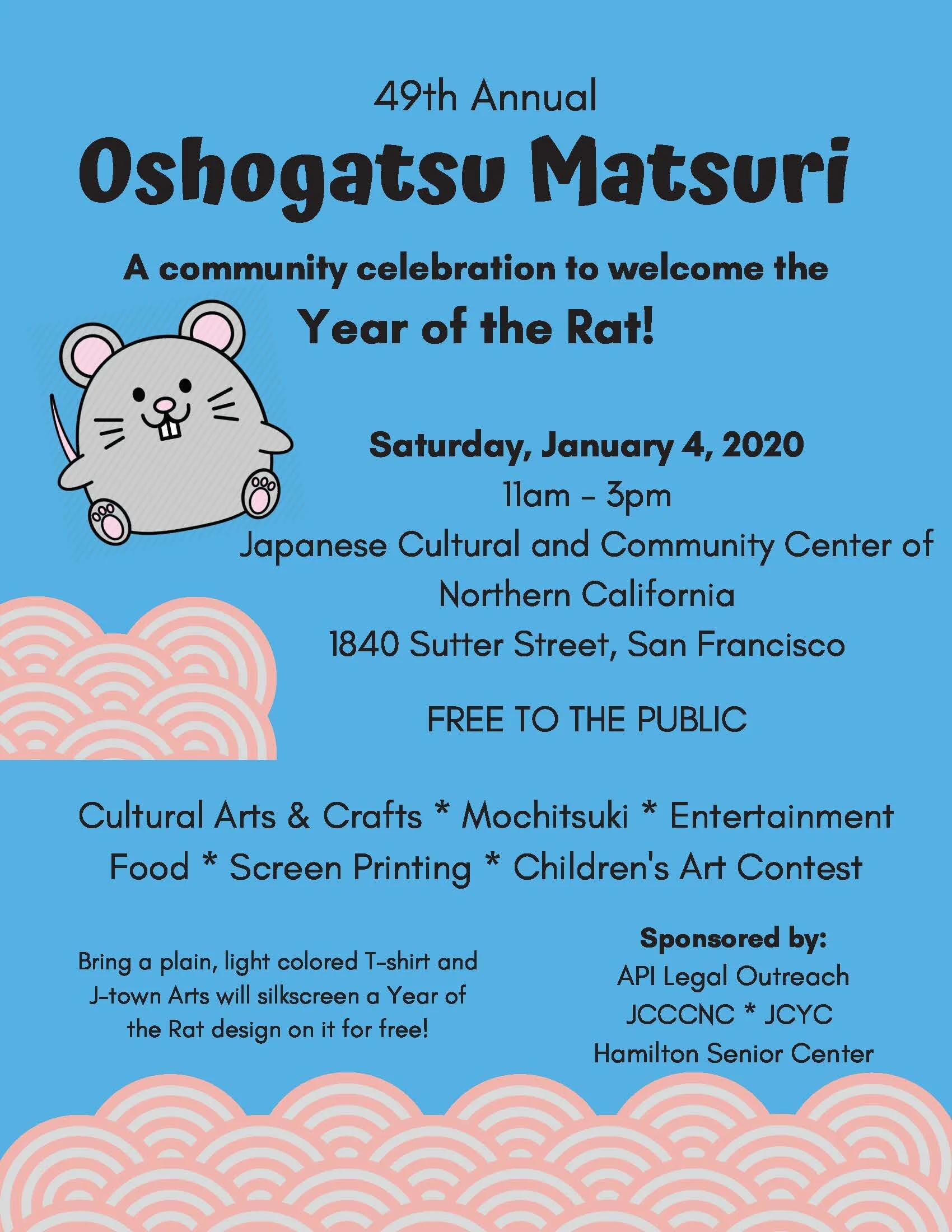 Oshogatsu Matsuri (Japanese New Year’s Festival) – Year of the Rat