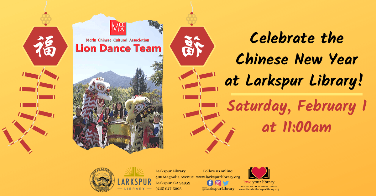 Marin Chinese Cultural Association Lion Dancers