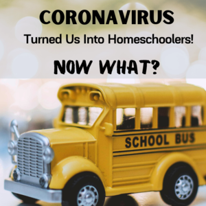 CORONAVIRUS Turned Us Into Homeschoolers - NOW WHAT?