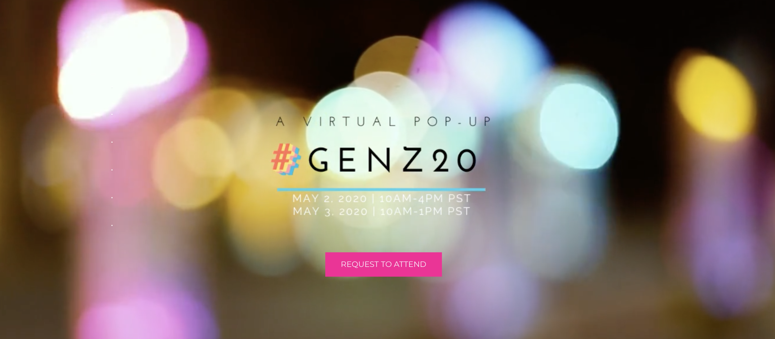 #GENZ20: QuaranTEEN Virtual Summit