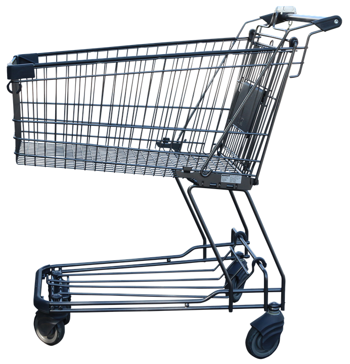 Put away someone’s shopping cart at the grocery store.