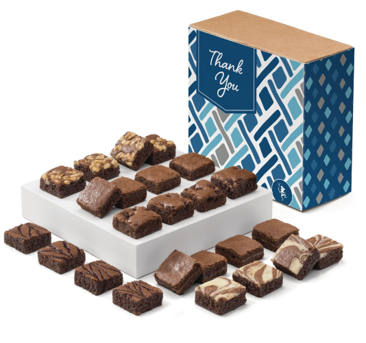 Deliver baked goods to someone.