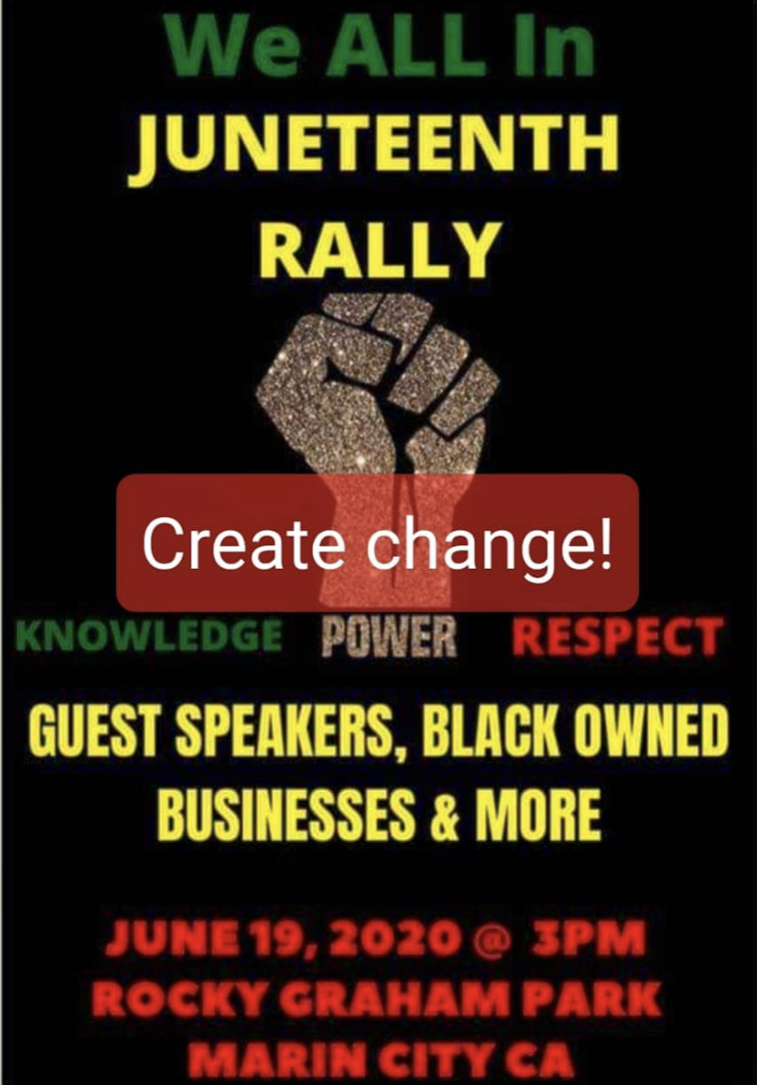 We ALL In Juneteenth Rally