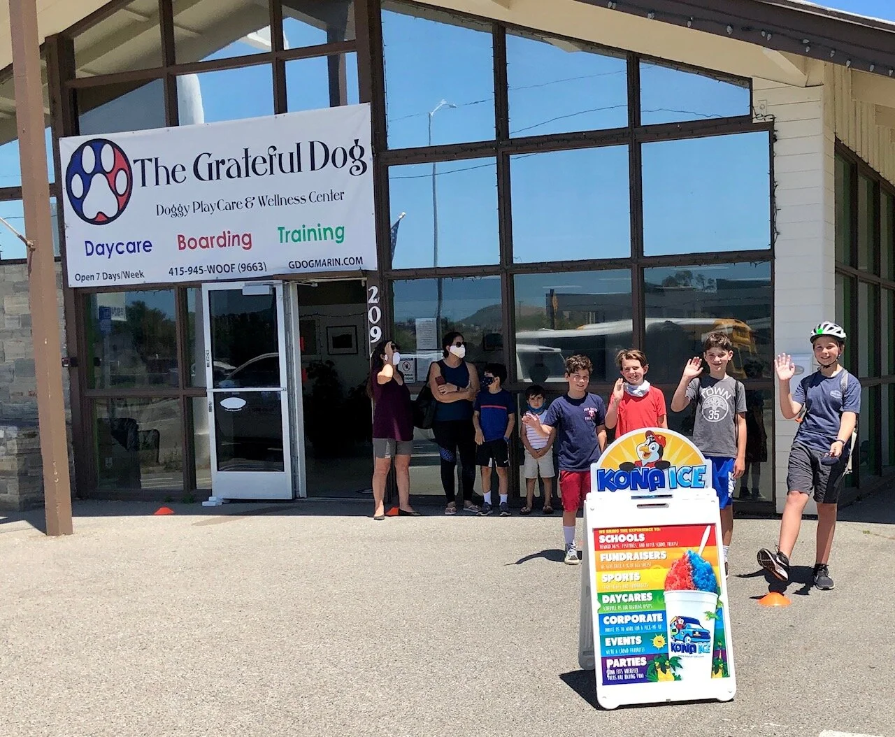 Kona Ice Event at The Grateful Dog