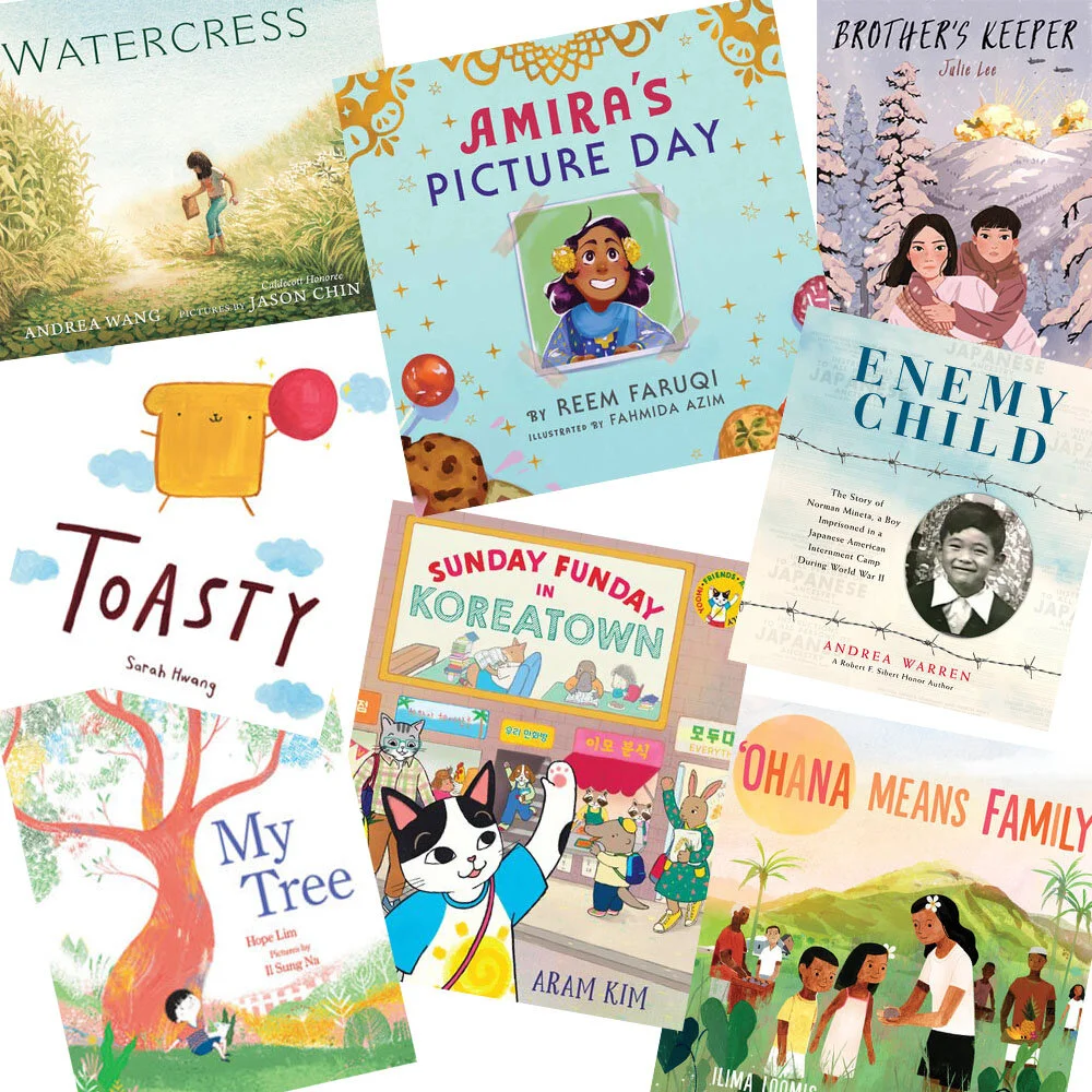 Celebrate Asian American and Pacific Islander Heritage Month with new books!
