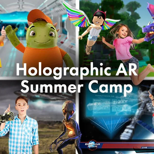 Ride a Spaceship? Play with dragons? Visit Mars? Join Camp Integem! Integem Holographic AR Summer Camp 