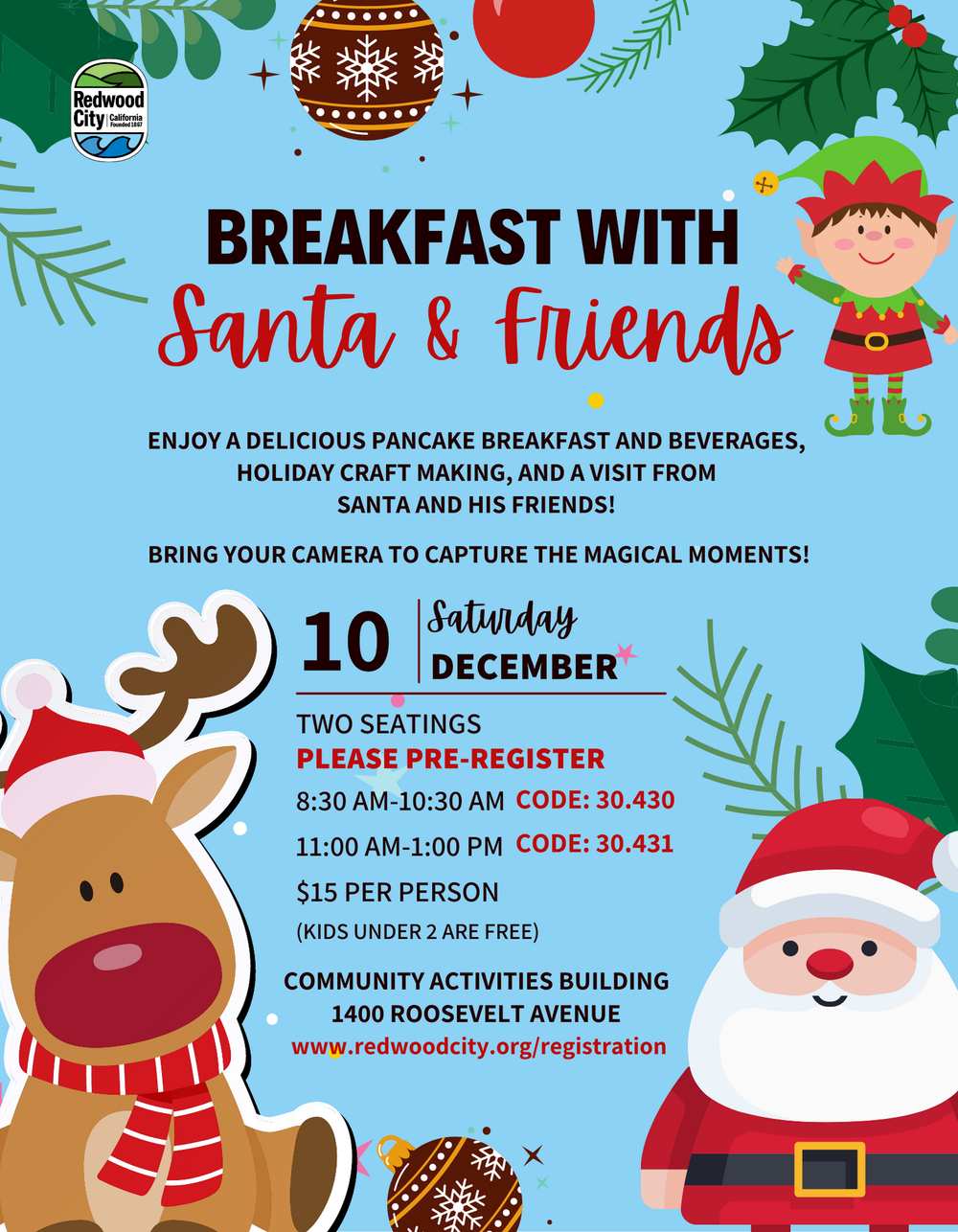 Breakfast with Santa Neiman Marcus Atlanta Saturday, December 9 , 8:30am, 3393  Peachtree Rd NE, Atlanta, December 9 2023