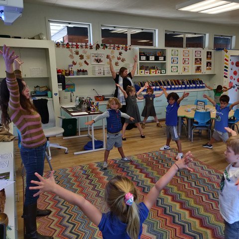 Lower School Practices Mindfulness at San Domenico School