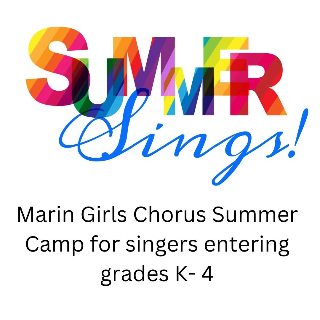 Marin Girls Chorus Summer Sings