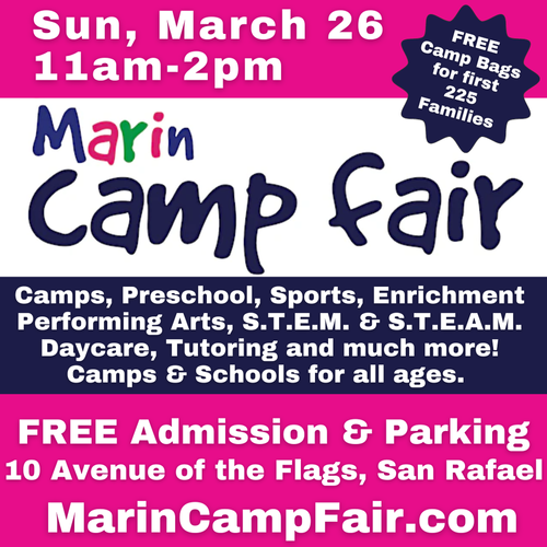 11th Marin Camp Fair FREE in San Rafael