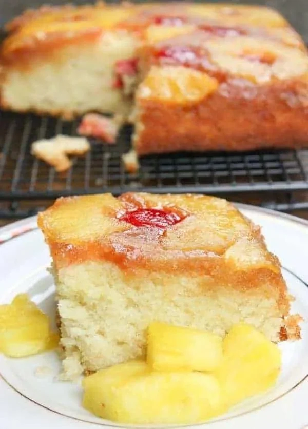 Upside Down Pineapple Cake