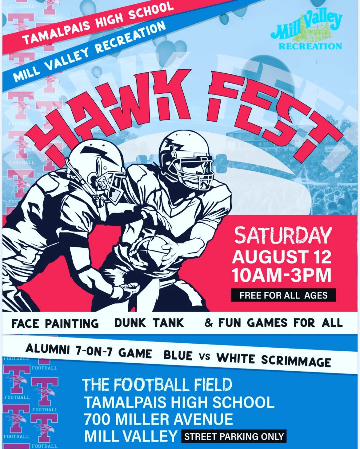 Bring your family to Mill Valley for #HawkFest
