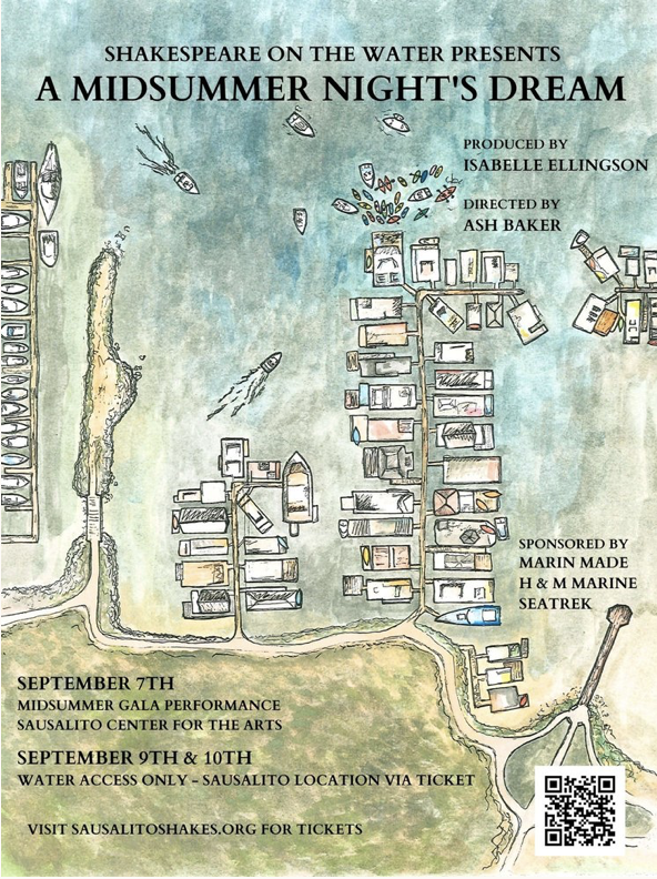 SAUSALITO: Shakespeare on the Water: A Midsummer Night’s Dream