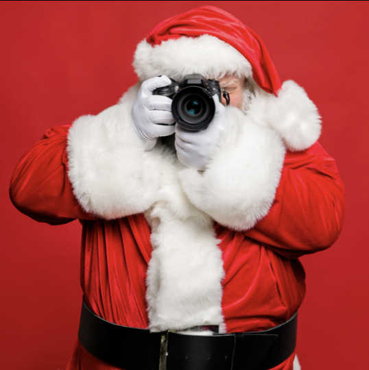 Free Selfies with Santa