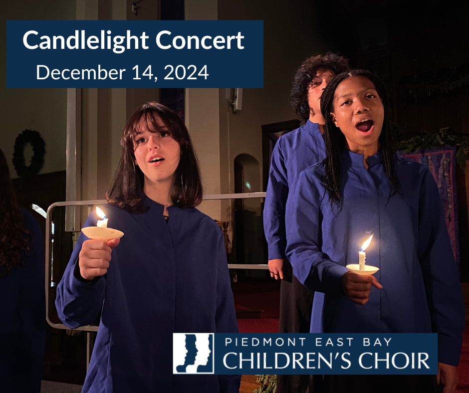 Piedmont Children’s Choir Presents Candlelight Concert