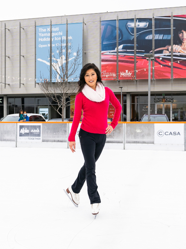 Kristi Yamaguchi Barbie Event at the Ice Rink