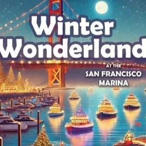 Winter Wonderland at the San Francisco Marina