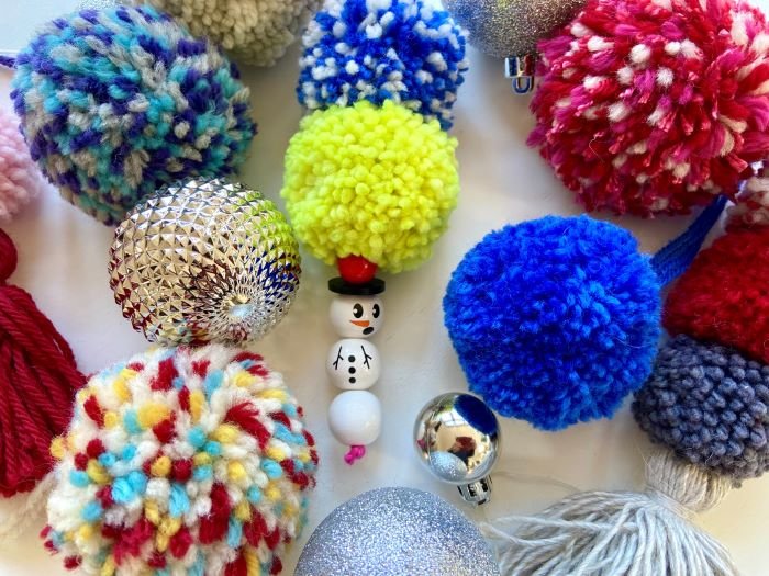 Make Pompoms Together at Winter Wonderland