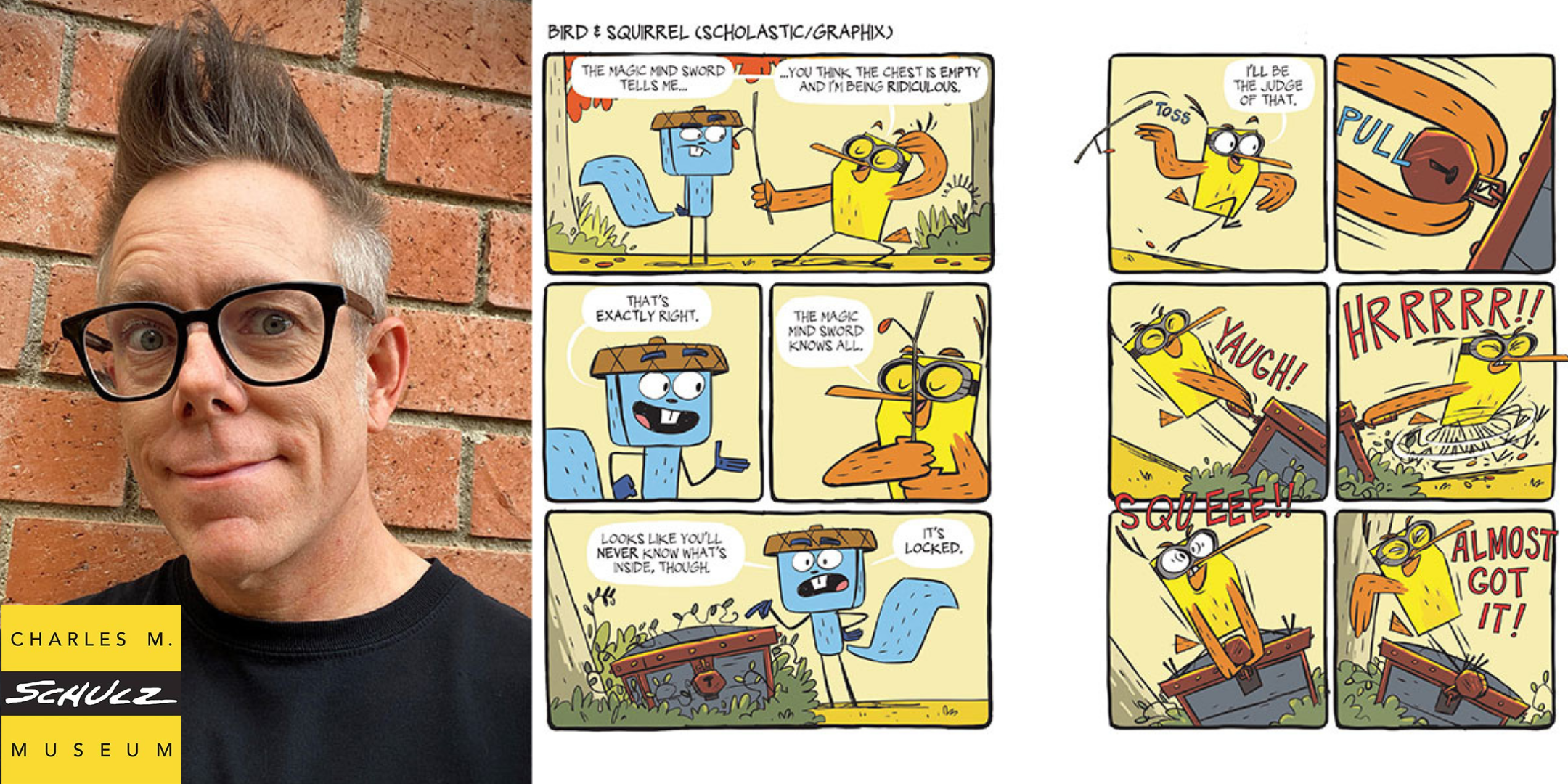 Cartoonist James Burks