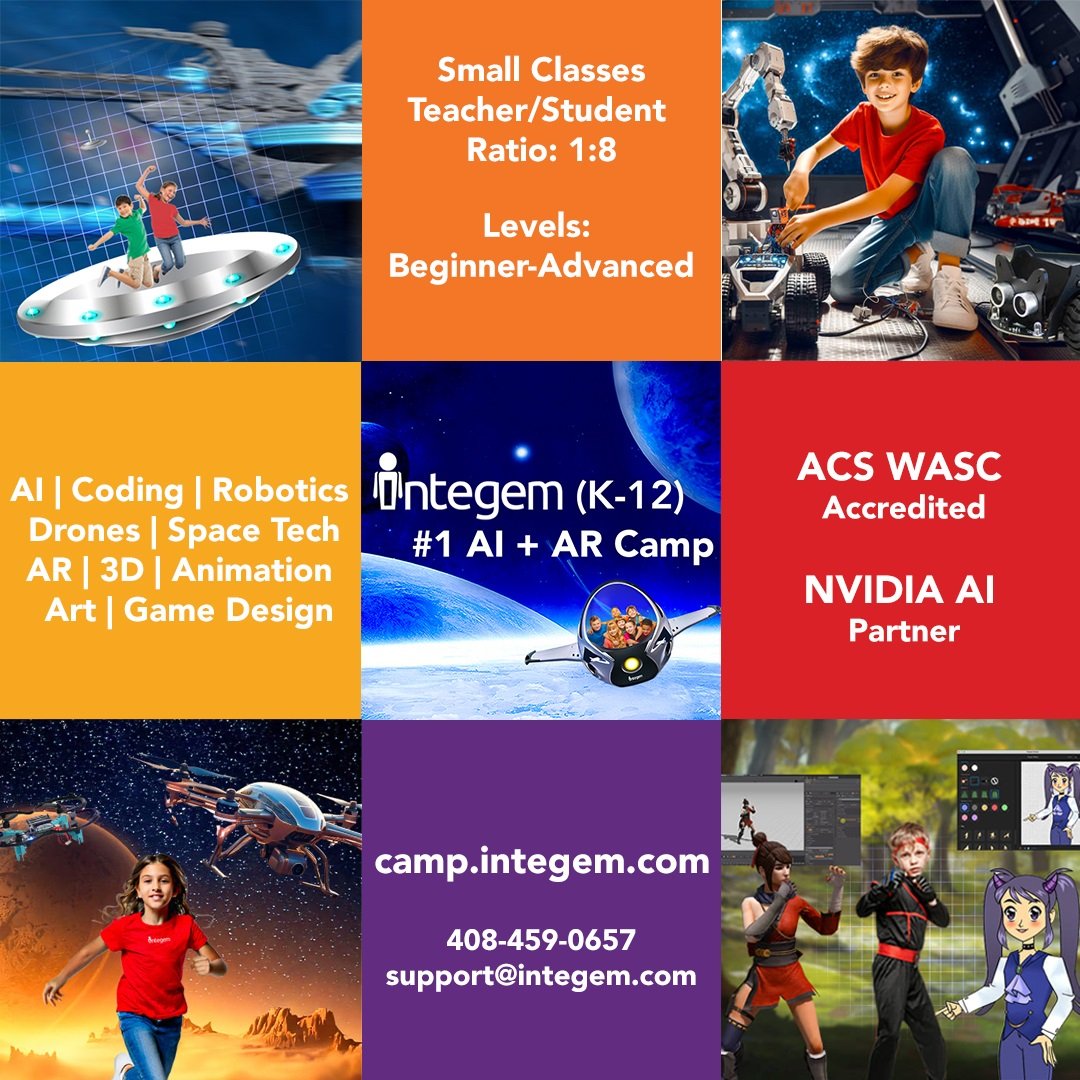 Great STEM & Art Camps for your kids and Teens (ages 5-18)