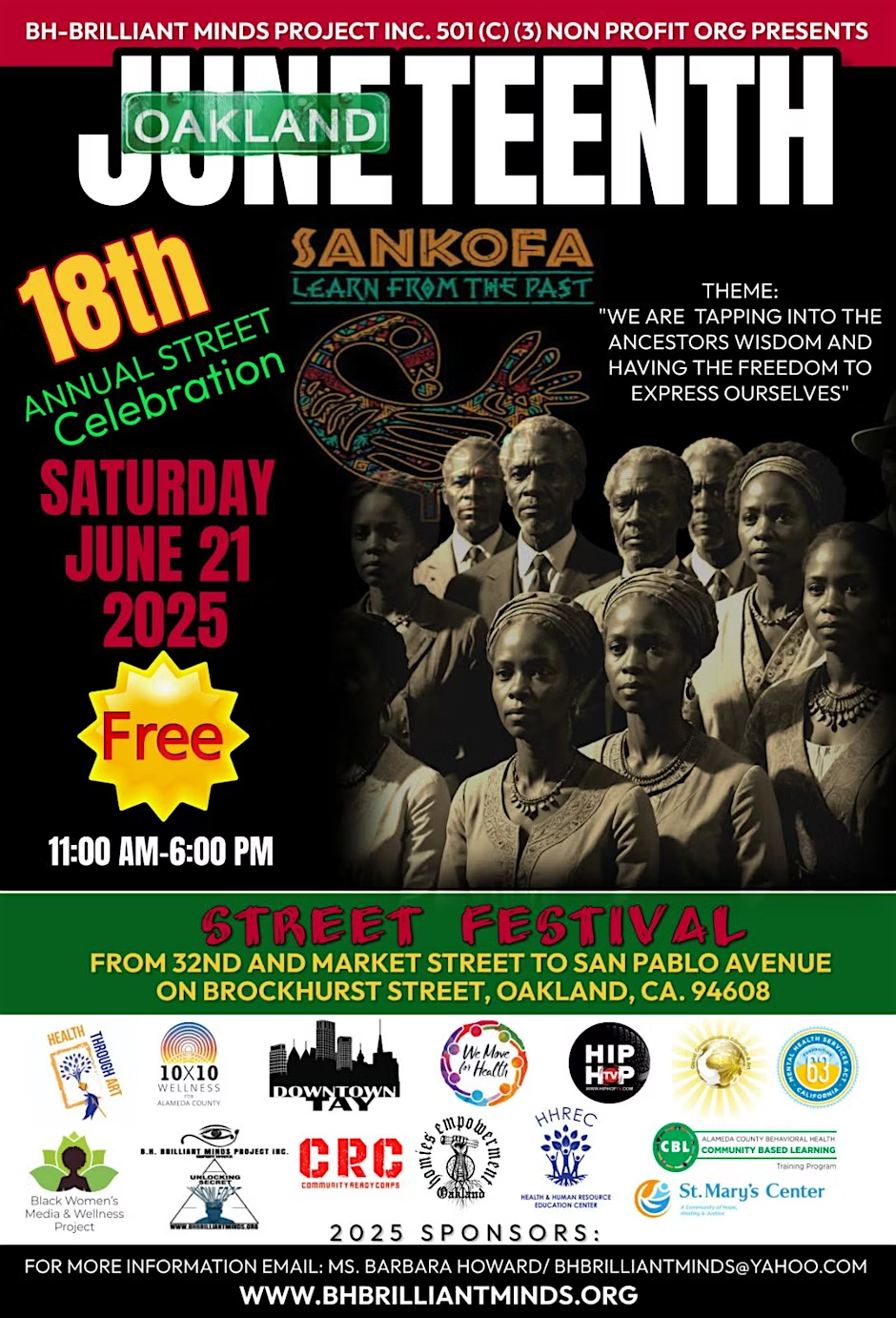 Oakland Juneteenth Celebration