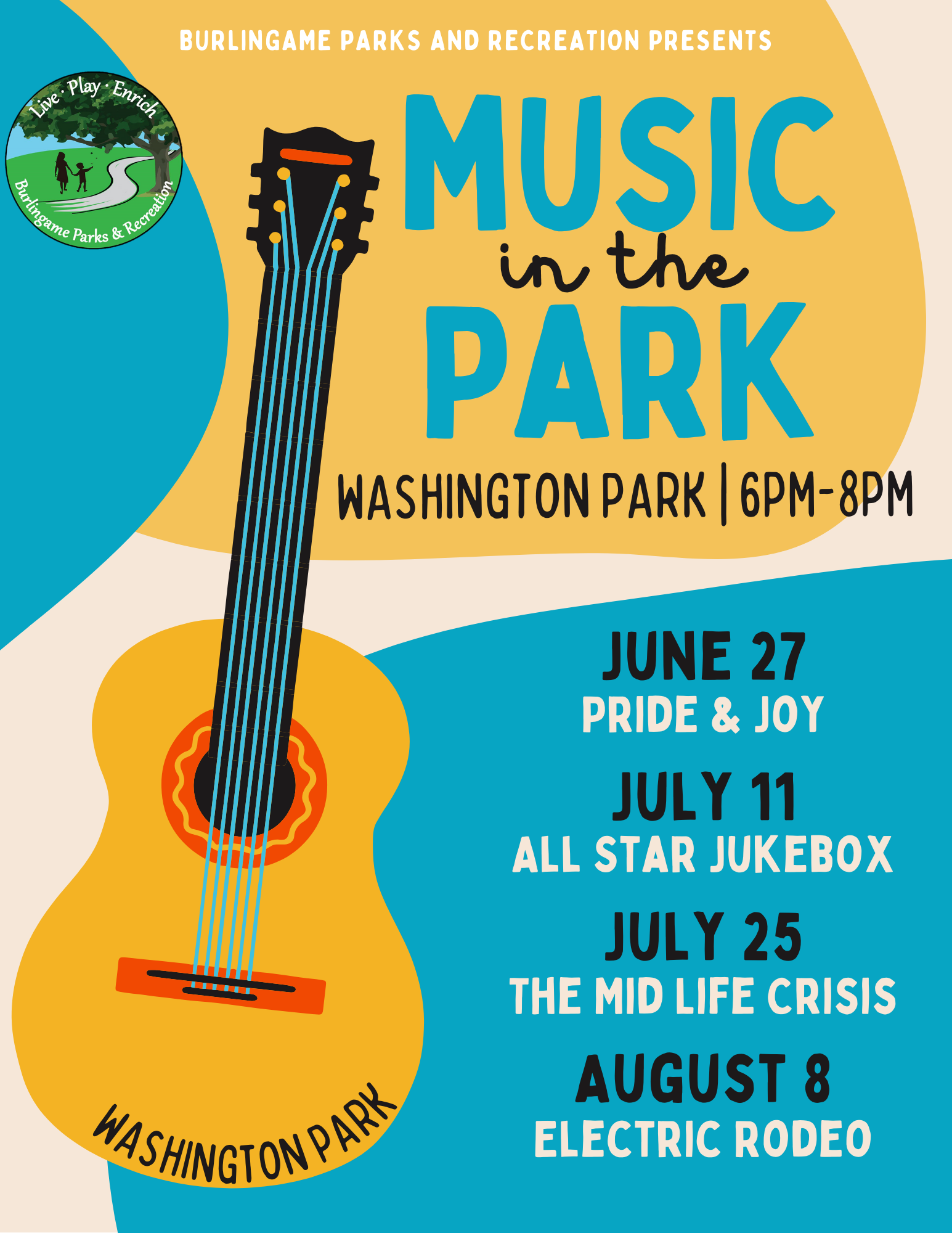 Burlingame Music in the Park Series