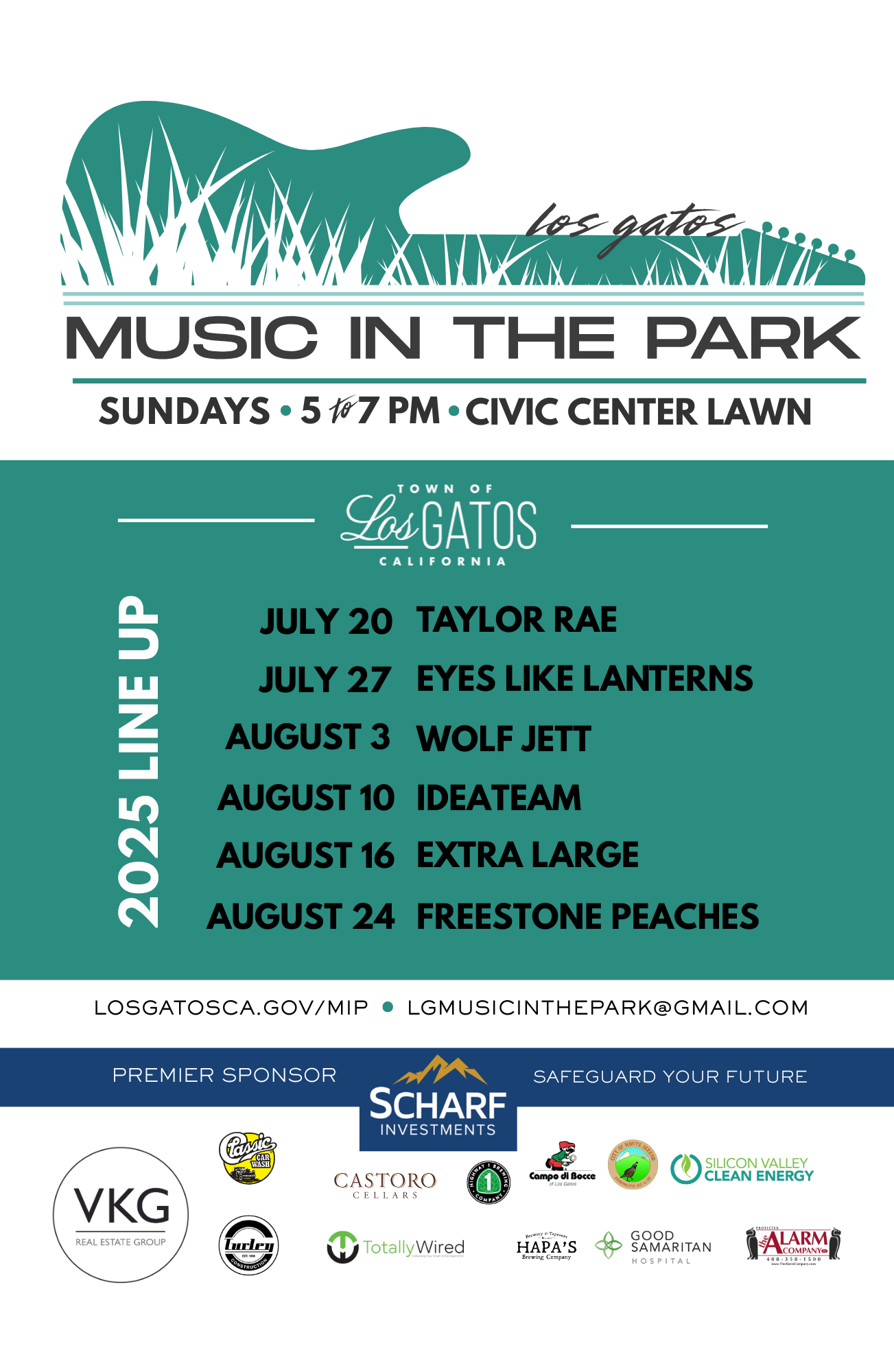 Los Gatos Music in the Park