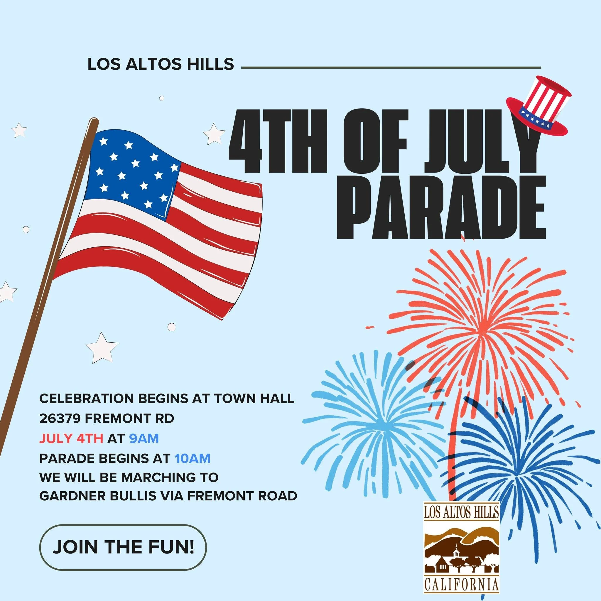 Los Altos Hills 4th of July Parade