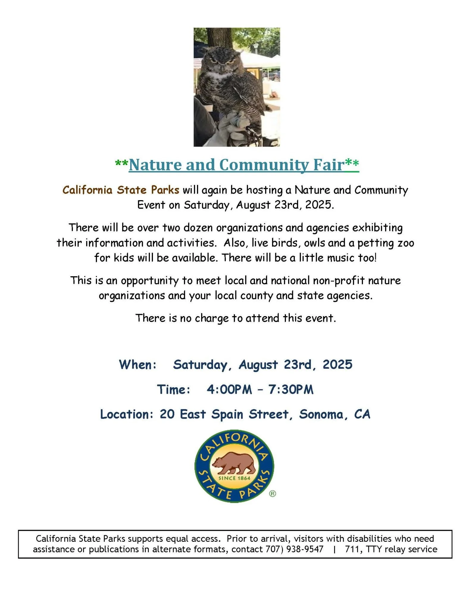 Nature and Community Fair