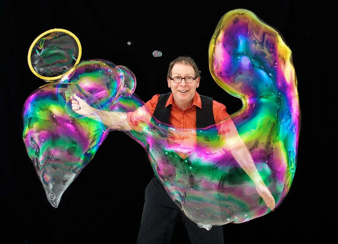 The Amazing Bubble Man