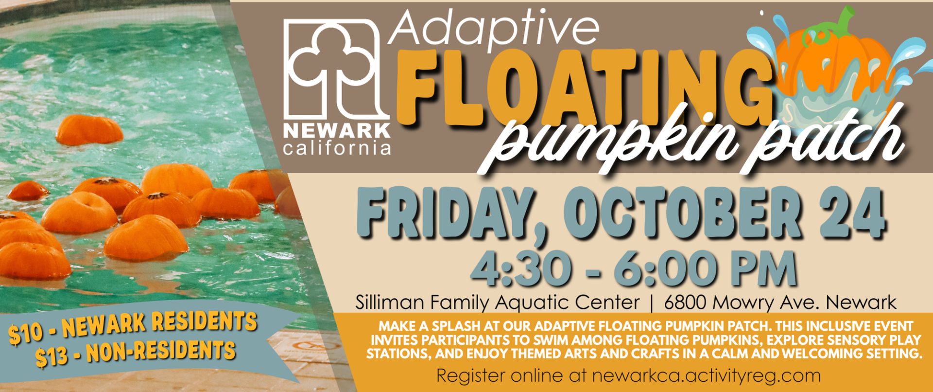 Newark Adaptive Floating Pumpkin Patch