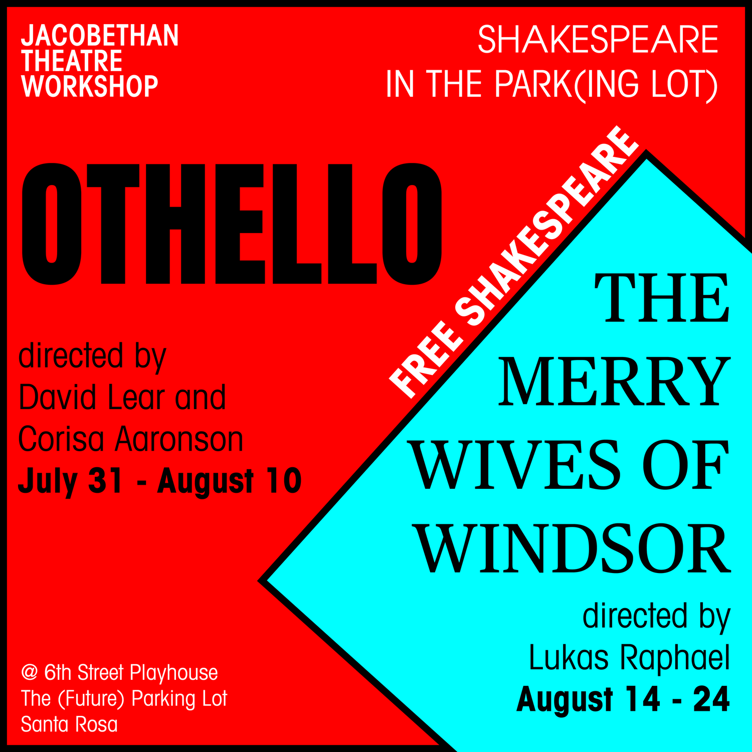 Shakespeare in the Park(ing Lot): The Merry Wives of Windsor