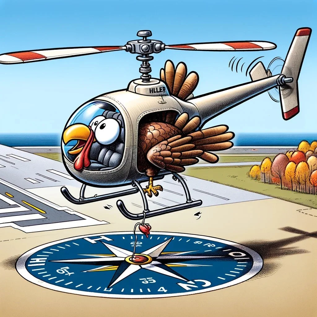 San Carlos: Hiller Aviation Museum Helicopter Turkey Toss &amp; Turkey Hunt