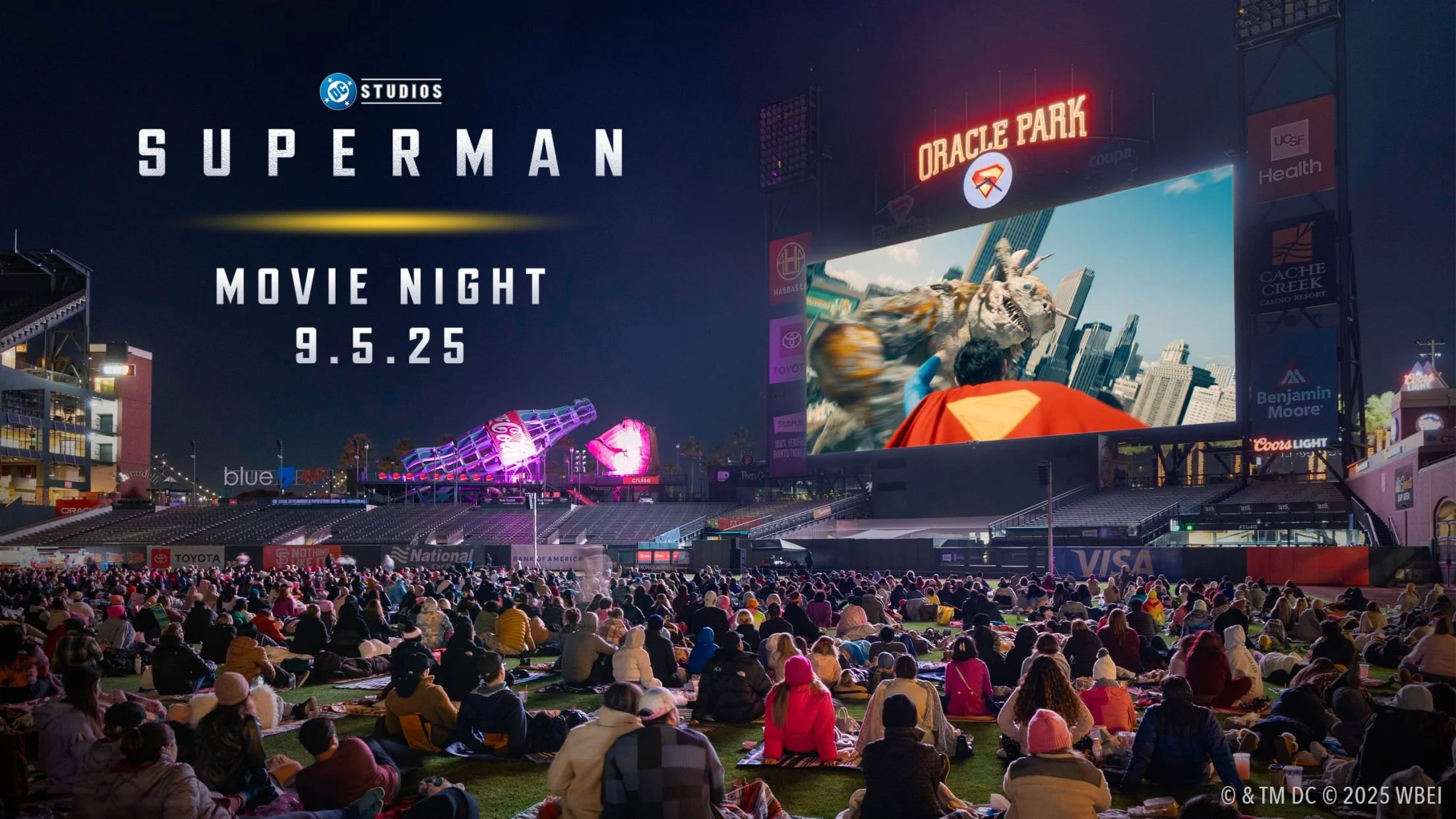 Movie Nights at Oracle Park: Superman
