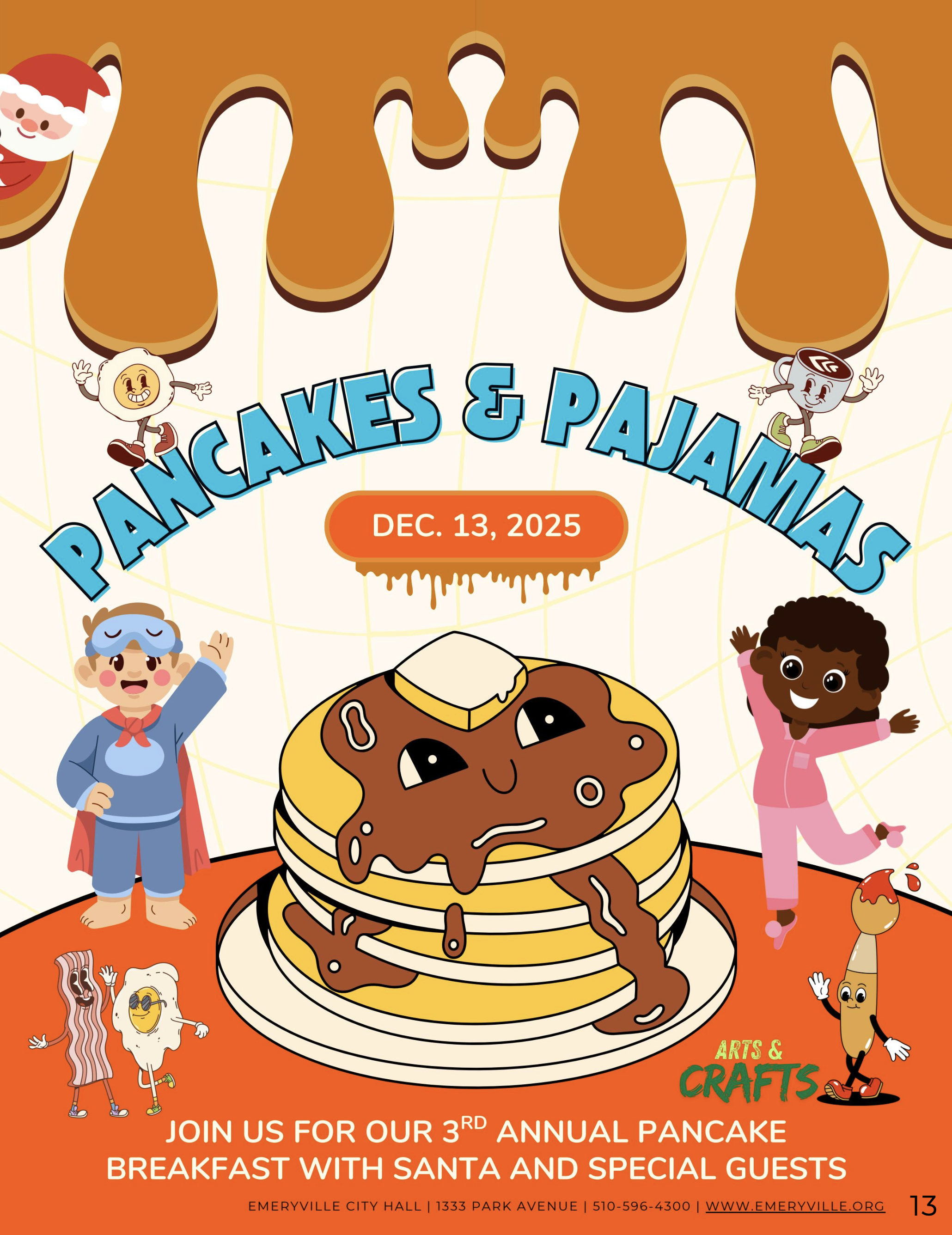 Emeryville: Pancakes &amp; Pajamas