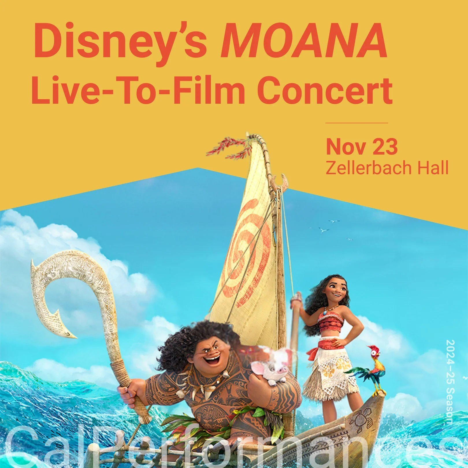 Disney’s MOANA Live-To-Film Concert