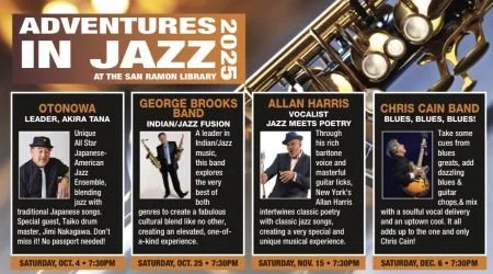 San Ramon Library Foundation Jazz Series, Chris Cain Band Blues, Blues, Blues