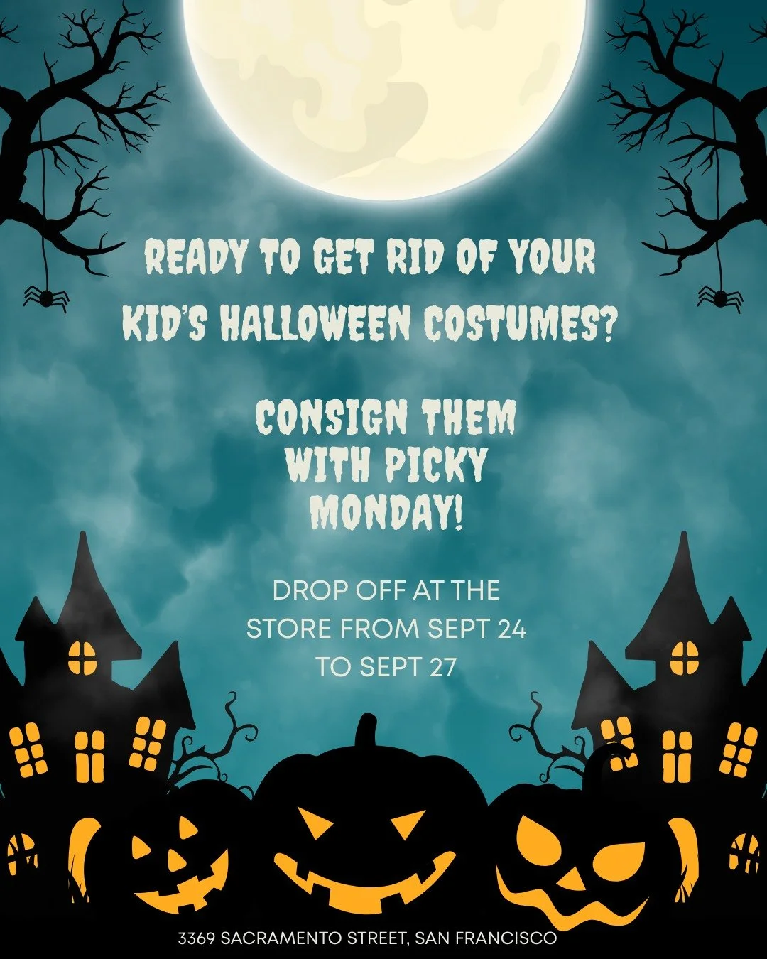 Picky Monday Halloween Costume Consignment