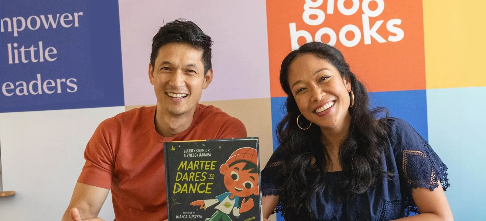 Book Reading &amp; Dance Tutorial with Harry Shum Jr &amp; Shelby Rabara