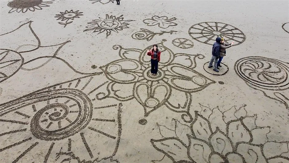 Free Community Art Making on the Beach- Let's Make Monumental Art Together!