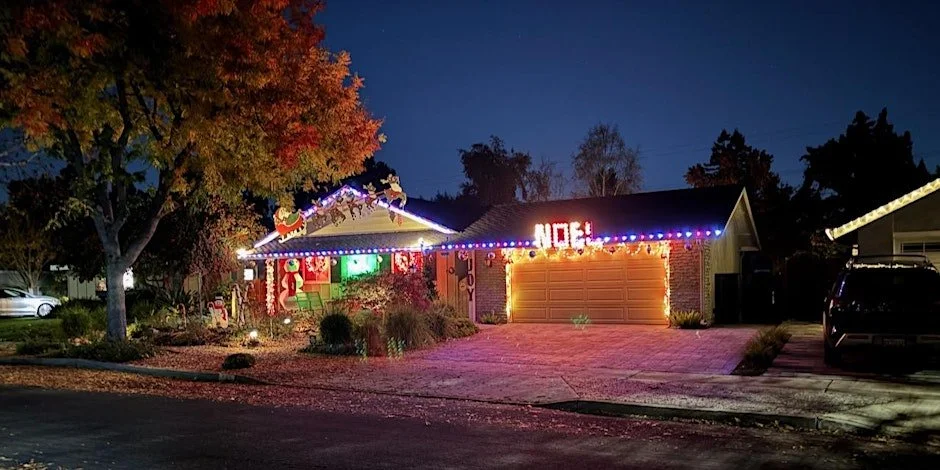 Sunnyvale Holiday Lights Ride