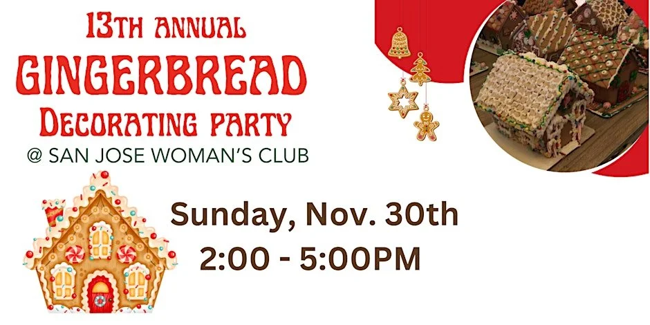 San Jose: Gingerbread House Decorating Party