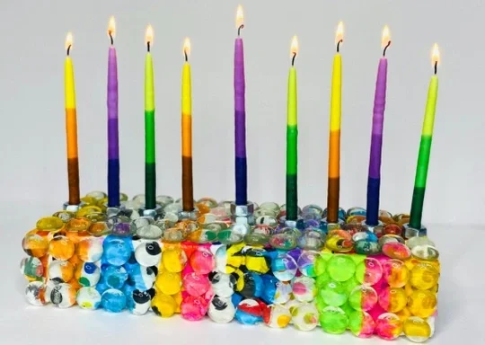 San Rafael: One of a Kind Menorahs